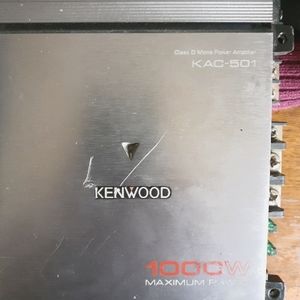 1000 watt kenwood amp